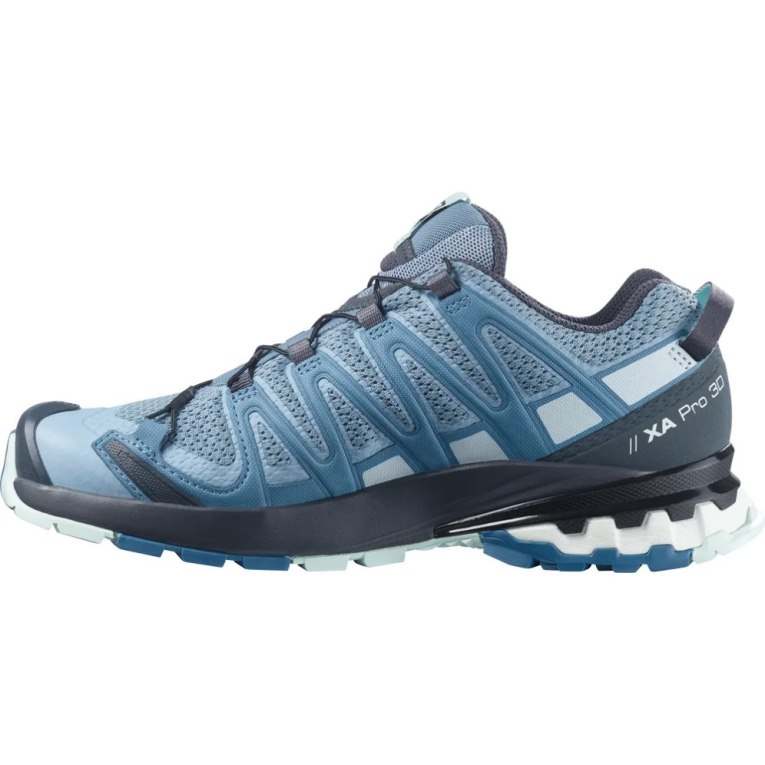 Tenis Para Trail Running Salomon Xa Pro 3d V8 Mujer Azules | MX CJYI729